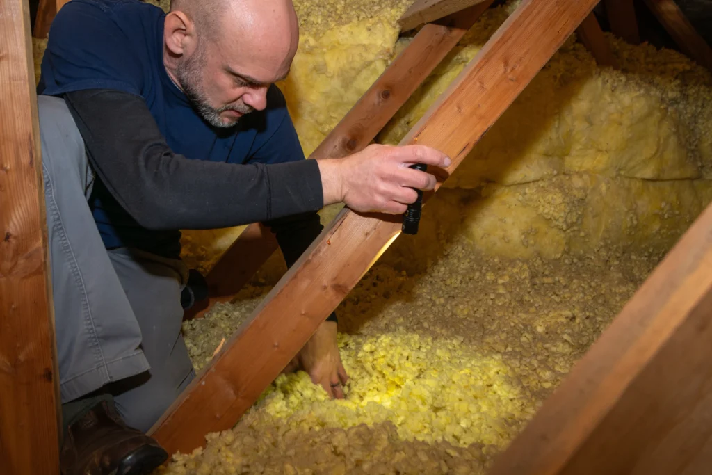 Diagnostic d'une charpente avant rénovation par un charpentier à Dax